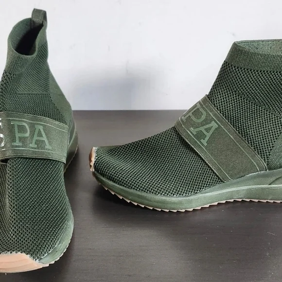 Polo by Ralph Lauren Green Ankle Boots - Picture 12 of 13